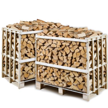 kiln dried firewood 2x1m3 crate